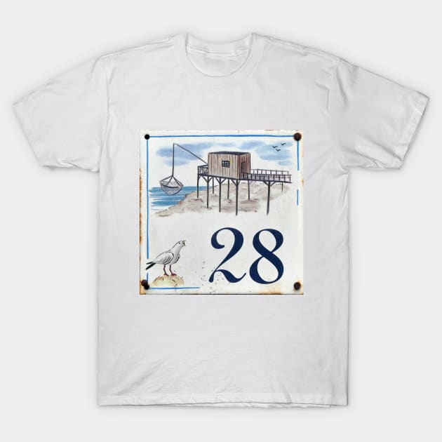 Number 28 T-Shirt by JonDelorme